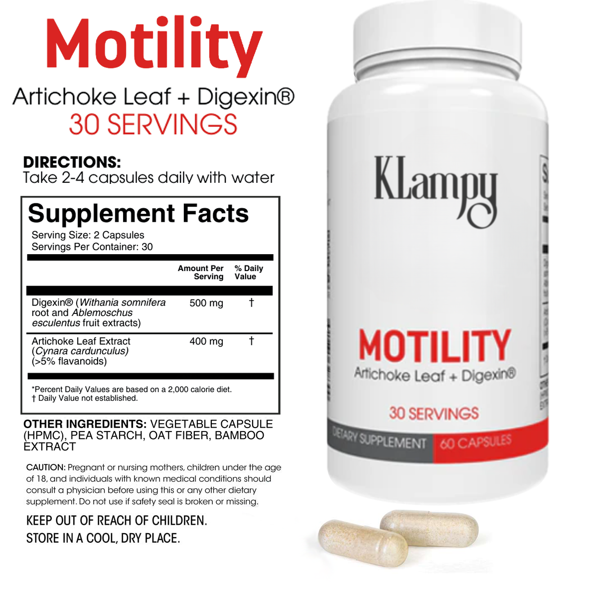 Motility - Non-Laxative Constipation and Slow Motility Boost