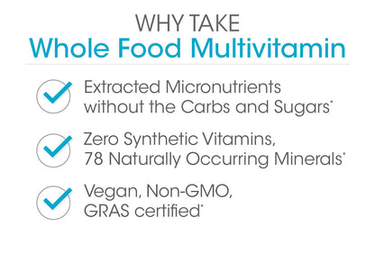 Whole Food Multivitamin with Trace Mineral Blend