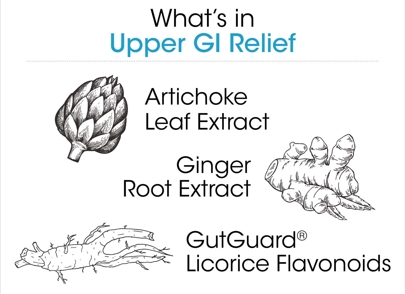 Upper GI Relief - Acid Reflux, Indigestion, Gas and Bloating