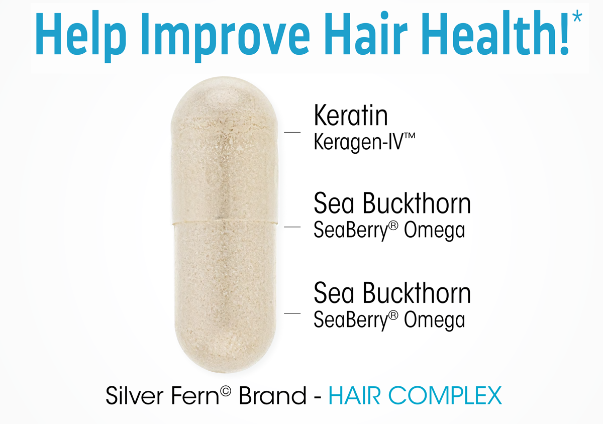 Hair Complex - Keratin, Sea Buckthorn, and Silica