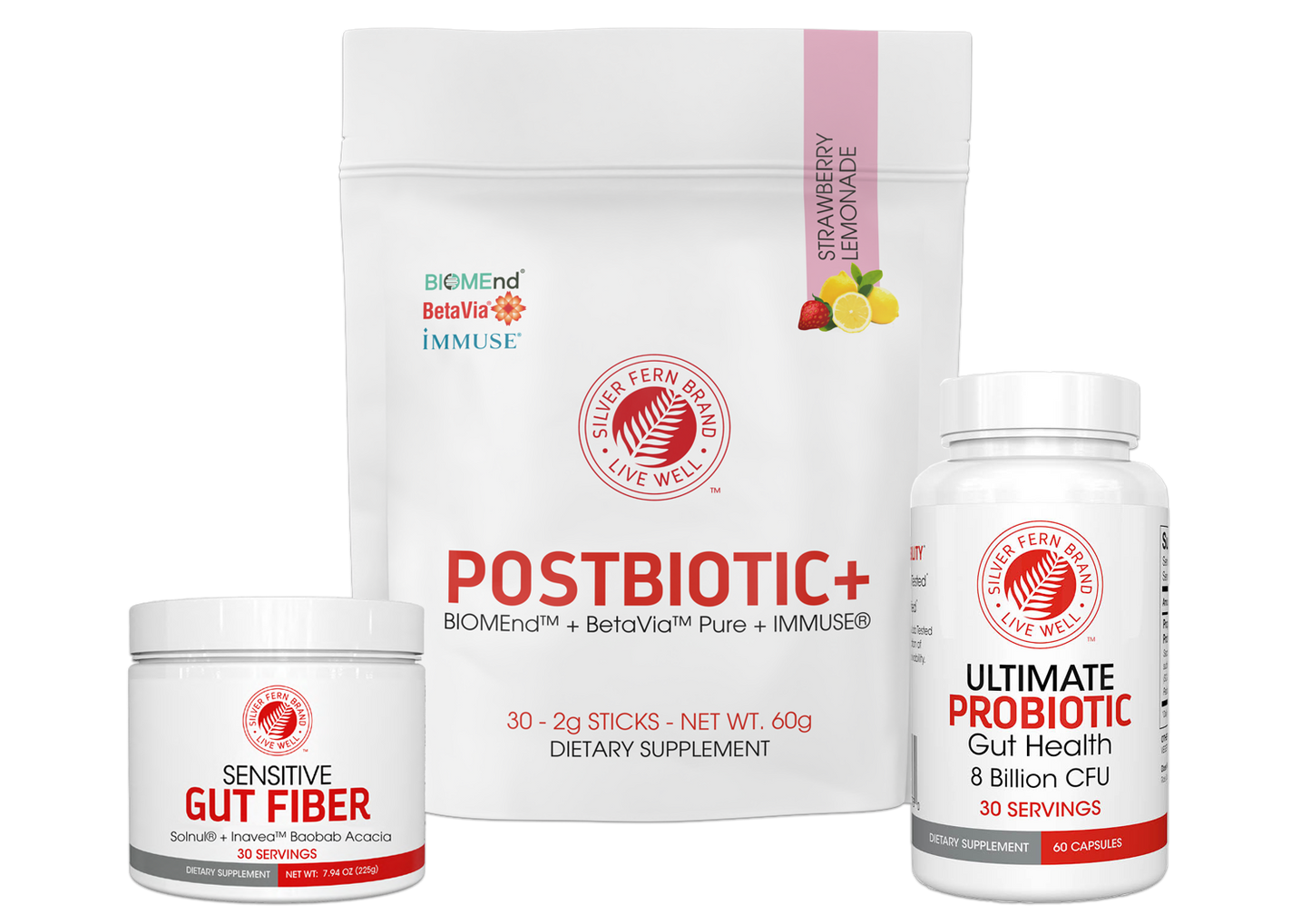 Complete Biotic Kit - (Pre-, Pro-, and Post-biotics!)