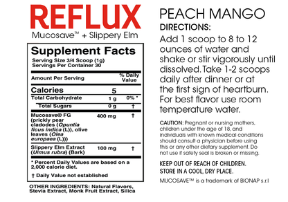 Reflux - Mucosal Support for Acid Issues!